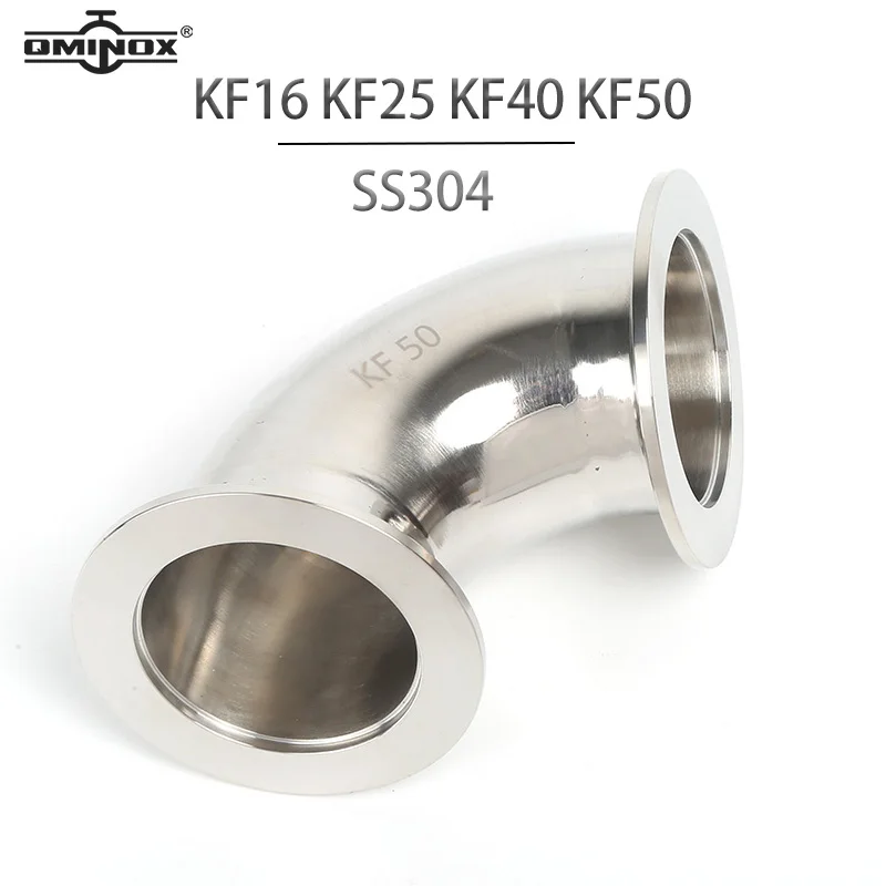 

Вакуумный фитинг-угольник KF 90 градусов NW25/NW40, соединитель из нержавеющей стали KF16/KF25/KF40/KF50, угловые фитинги SS304 SS316L для вакуумных систем 90 градусов ° Элбоузс
