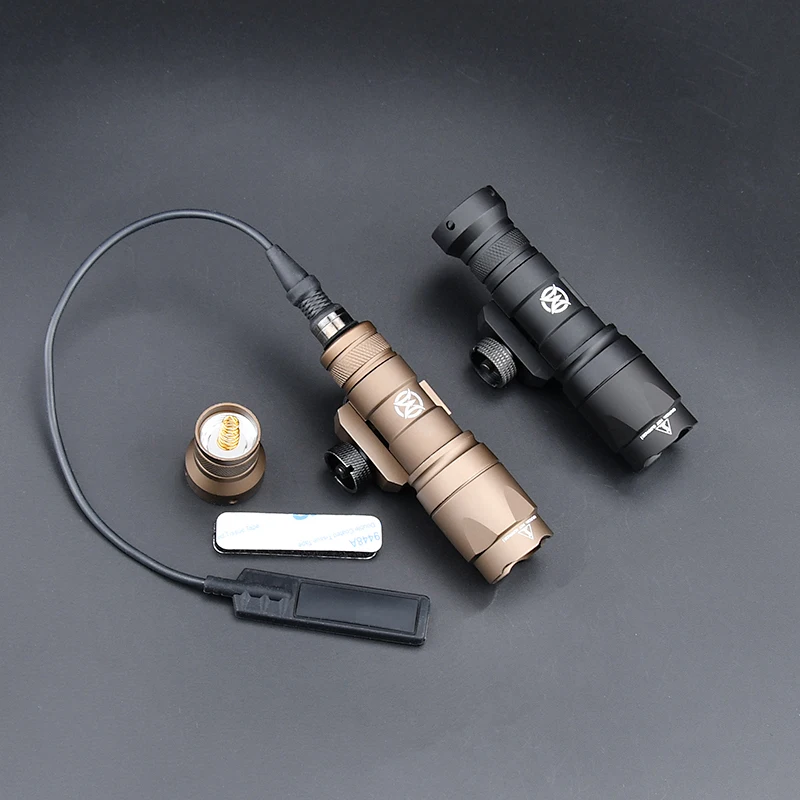 WADSN Dummy Flashlight SF Surefir M600C M600 M300 Dummy Light No function Light Hunting Lantern Torch Toy Model