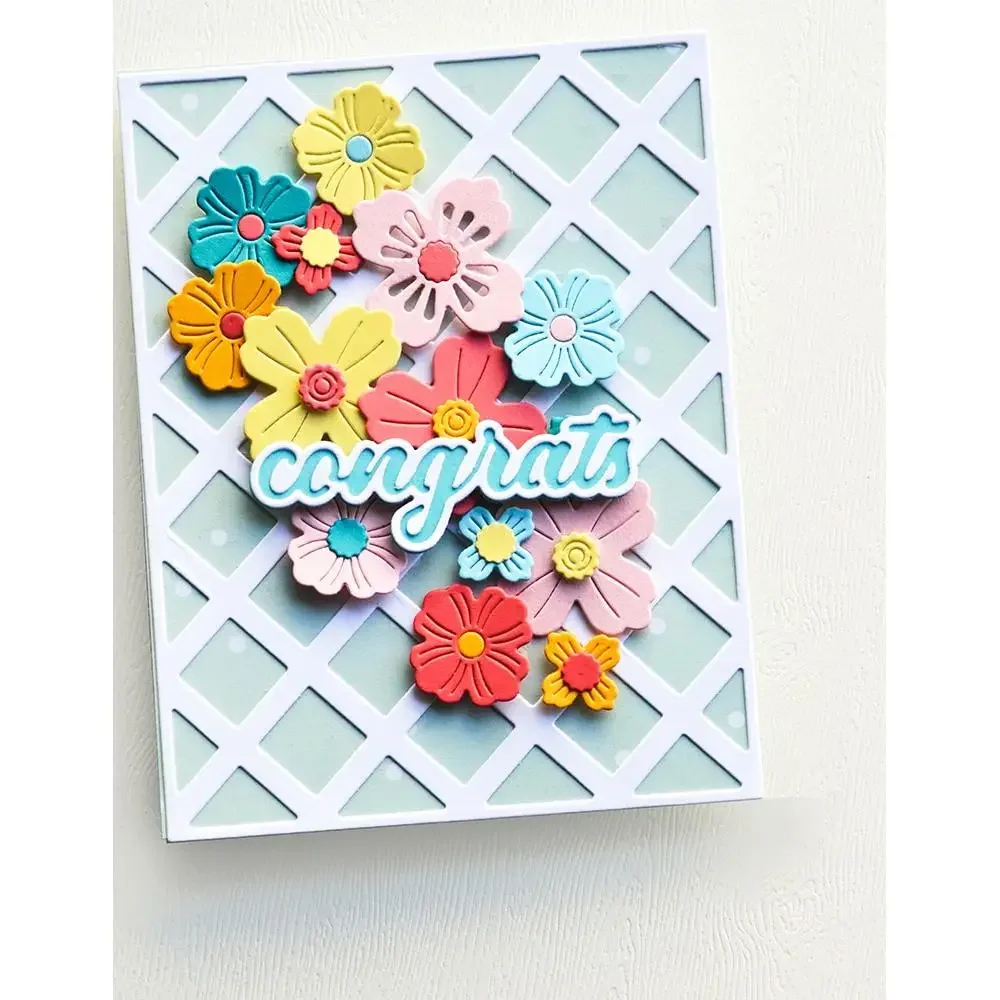 Celebration Banner Frosted Cupcake Metal Die Cutting 2026 New DIY Die Mold Scrap Booking Paper Making Cut Craft Big Die Handmade