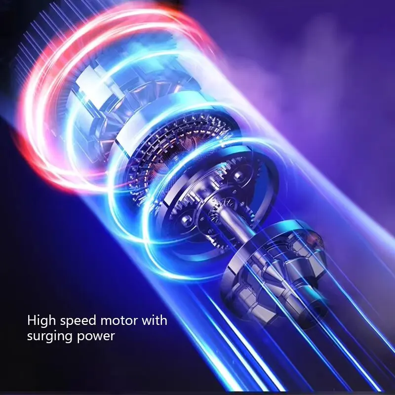 مروحة كهربائية لاسلكية 4000mah لاسلكية محمولة لتدوير الهواء مروحة تبريد سطح المكتب جدار السقف مبرد الهواء تهوية هادئة #3