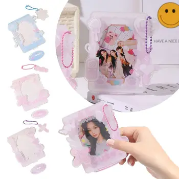 INS 사진 카드 프레임, 폴라로이드 프레임, 만화 아크릴 사진 거치대 카드 슬리브