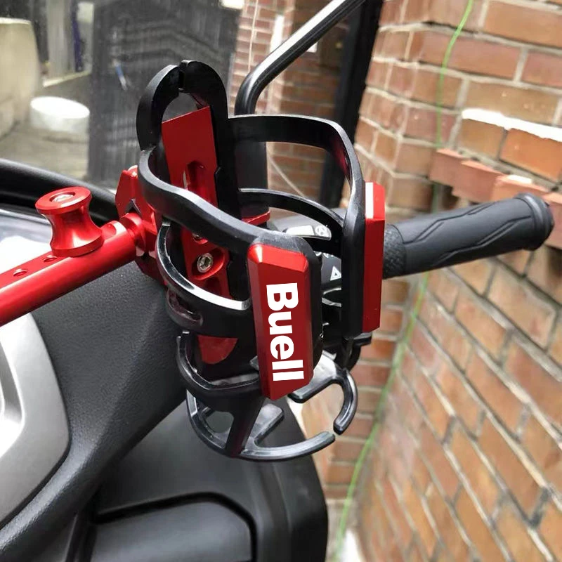 ل Buell Hammerhead 1190 1190SX سوبر كروزر العالمي CNC وظيفية غلاية رف القهوة شرب زجاجة كوب ماء حامل