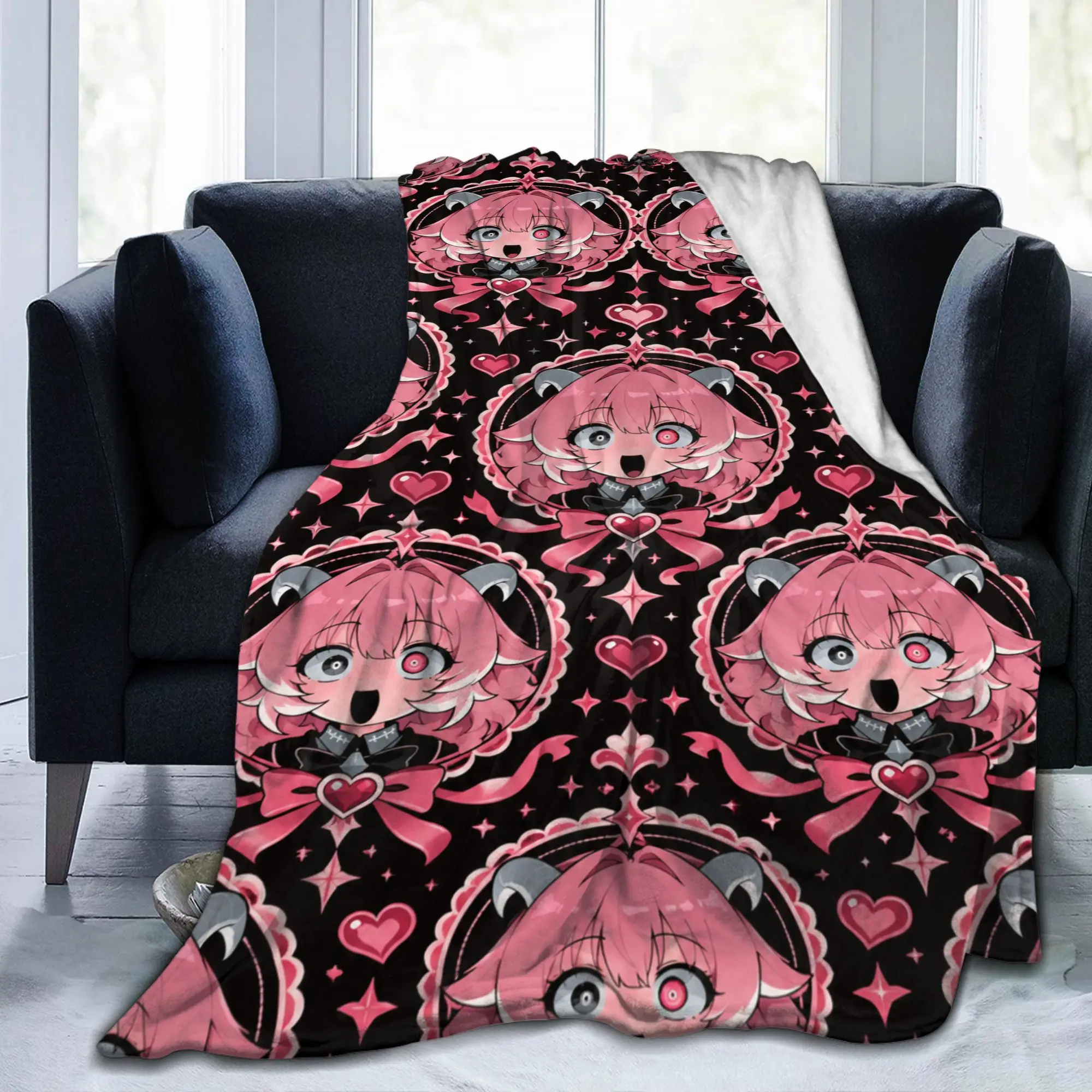 Drunken Goddess Reflux Blanket  Warm Funny Plush Throw Blanket For Couch Bed Camping Flannel Bedspread Bed Cover