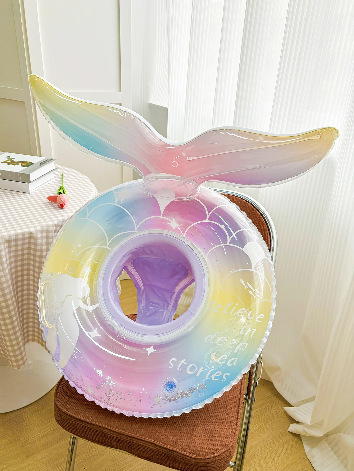 1PC New Mermaid Pocket Loop Underarm Swimming Lifebuoy Children's Beach Swimming Pool Party Floating Toy