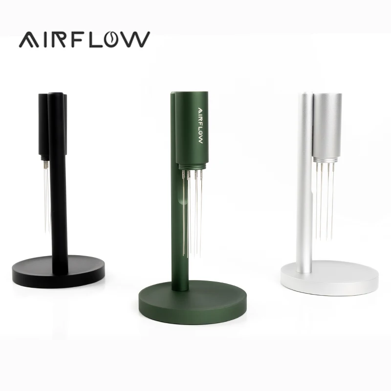 AIRFLOW Espresso Coffee Stirrer Needles Magnetic Absorption Stand Barista Coffee Stirring Distribution WDT Tools