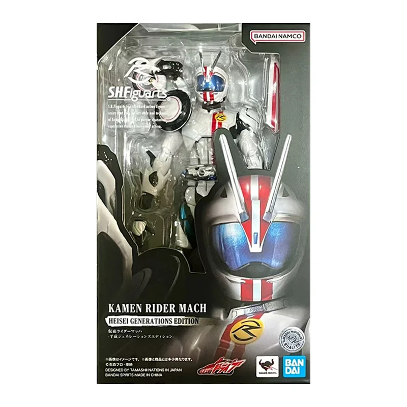 Bandai S.h.figuarts Kamen Rider Mach Heisei Generations Edition Kamen Rider Drive 16Cm Anime Original Action Figure Model Toy