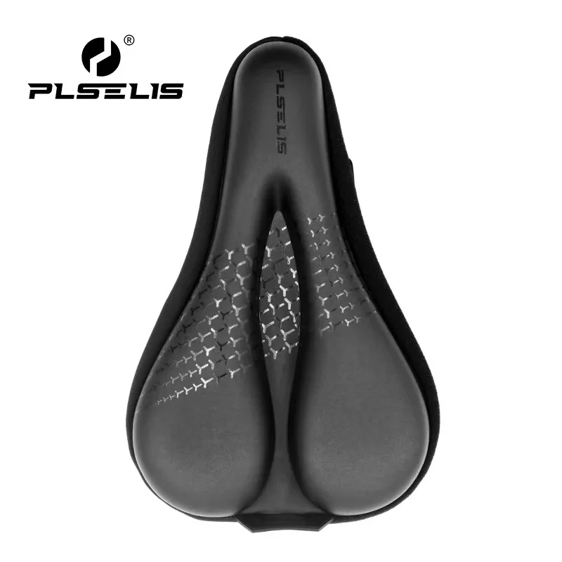 

PLSELIS popular bicycle seat cushion cover silicone ultra soft surface waterproof thickened memory cotton hot selling comfortabl