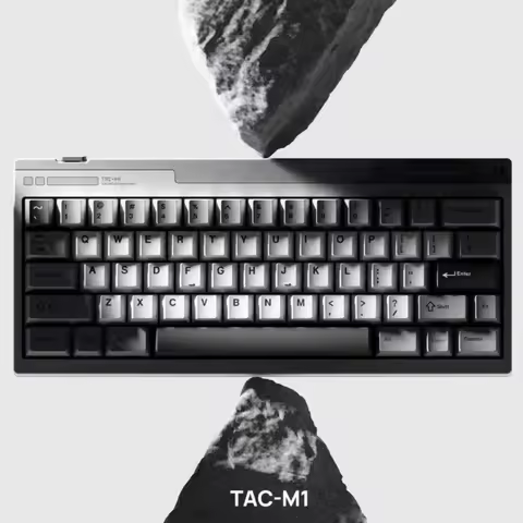 TACWORKS TAC K1 Mechanical Keyboard Kit Wireless Tri-mode Custom Aluminum Shell Gasket Hot-Swap RGB Office Gaming Keyboard Gifts