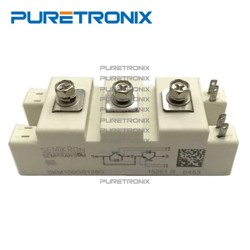 SKM100GB123D SKM100GB128D SKM100GB124D الطاقة IGBT الترانزستور
