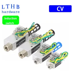 Vacuum Generator with Switch CV-10HS Exhaust Valve Negative Pressure Control Large Flow Micro Switch Vacuum Manufacturing Valve
