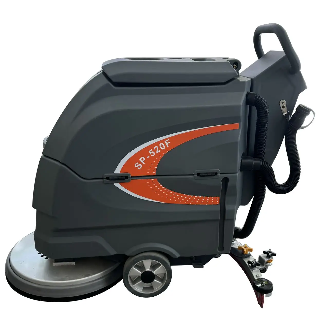 

QK Factory Wholesale Small Electric Floor Street Sweeper Double Brush Metal Ride-On for Construction Warehouses 1 Year Warranty