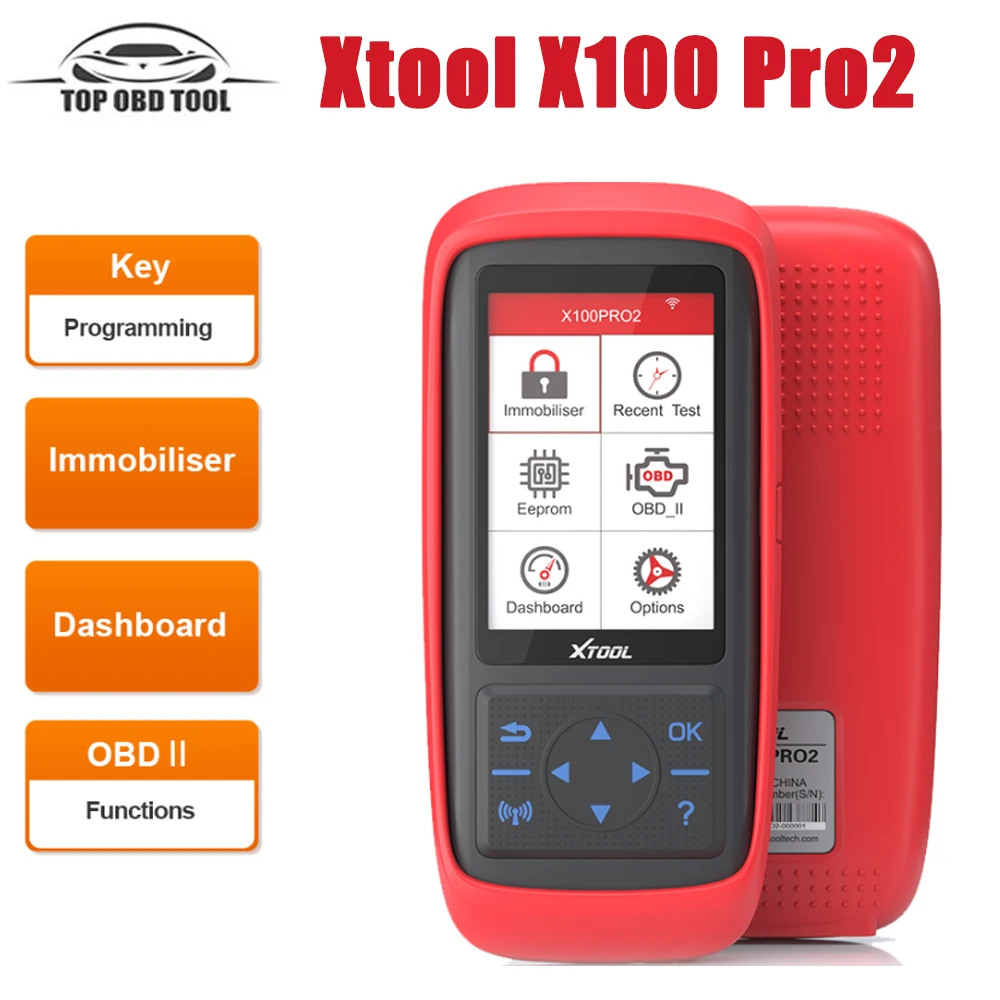 

2024 Xtool X100 Pro2 Car Code Reader Scanner Auto Key ECU Programmer OBD2 Correction X100 Pro 2 OBD 2 OBD2 Car Diagnostic Tool