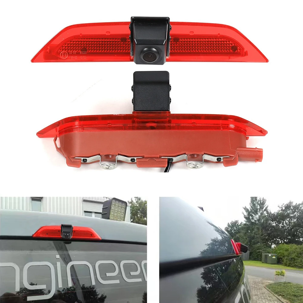 HKNL HD CCD Chip Car rear view reverse Camera for VW Caddy California V 5 Camper Kasten Brake Light Wohnmobile MPV SUV NTSC Van