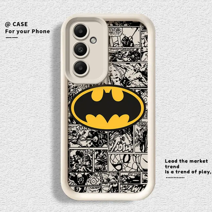 B-Batman Hero Logo Phone Case for Galaxy A12 A13 A14 4G 5G A13 A22 5G A23 4G 5G A24 4G A32 4G 5G A33 5G A34 5G Matte