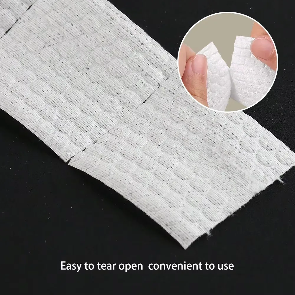 500 stücke Neue Weiche Nagel Baumwolle Tücher Nicht Verschütten Super Saugfähige Reinigung Baumwolle Pads Nagellack Entferner Tücher Nagel Pflege