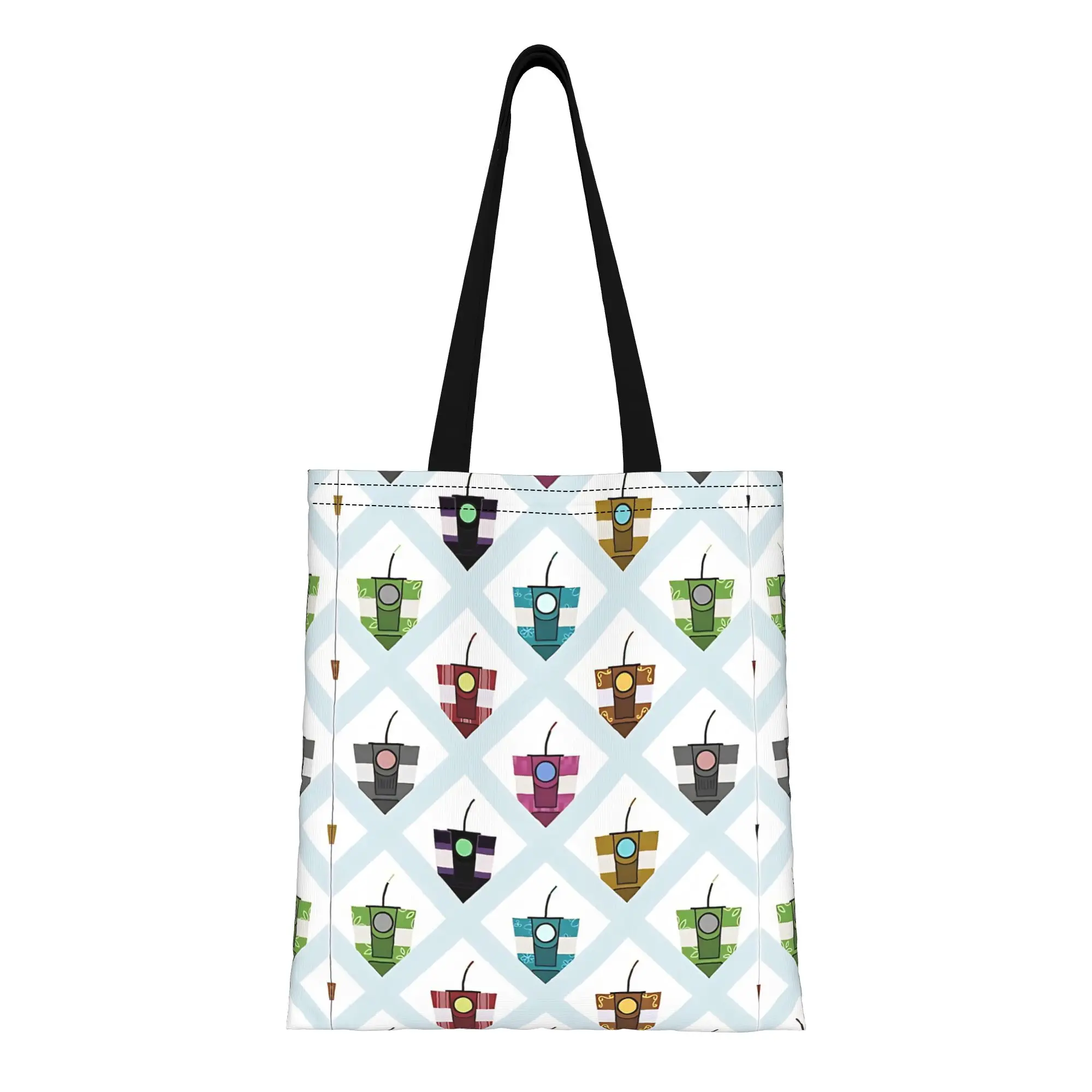 B-Borderlands old sketch warrior team  Canvas Woman Tote Bag for Shopping Travel Outdoor Heavy Duty Shoulder Handbag