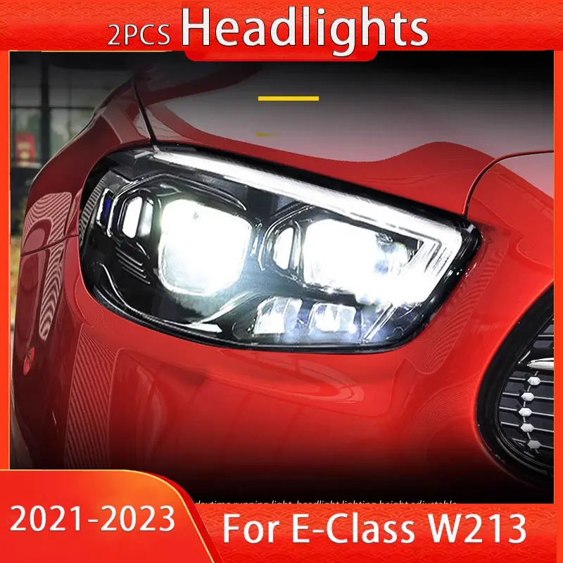 led Headlight For Mercedes Benz E CLASS W213 2021-2023 LED Head Lamp DRL Dynamic Signal Lamp Head Lamp Front light Assembly