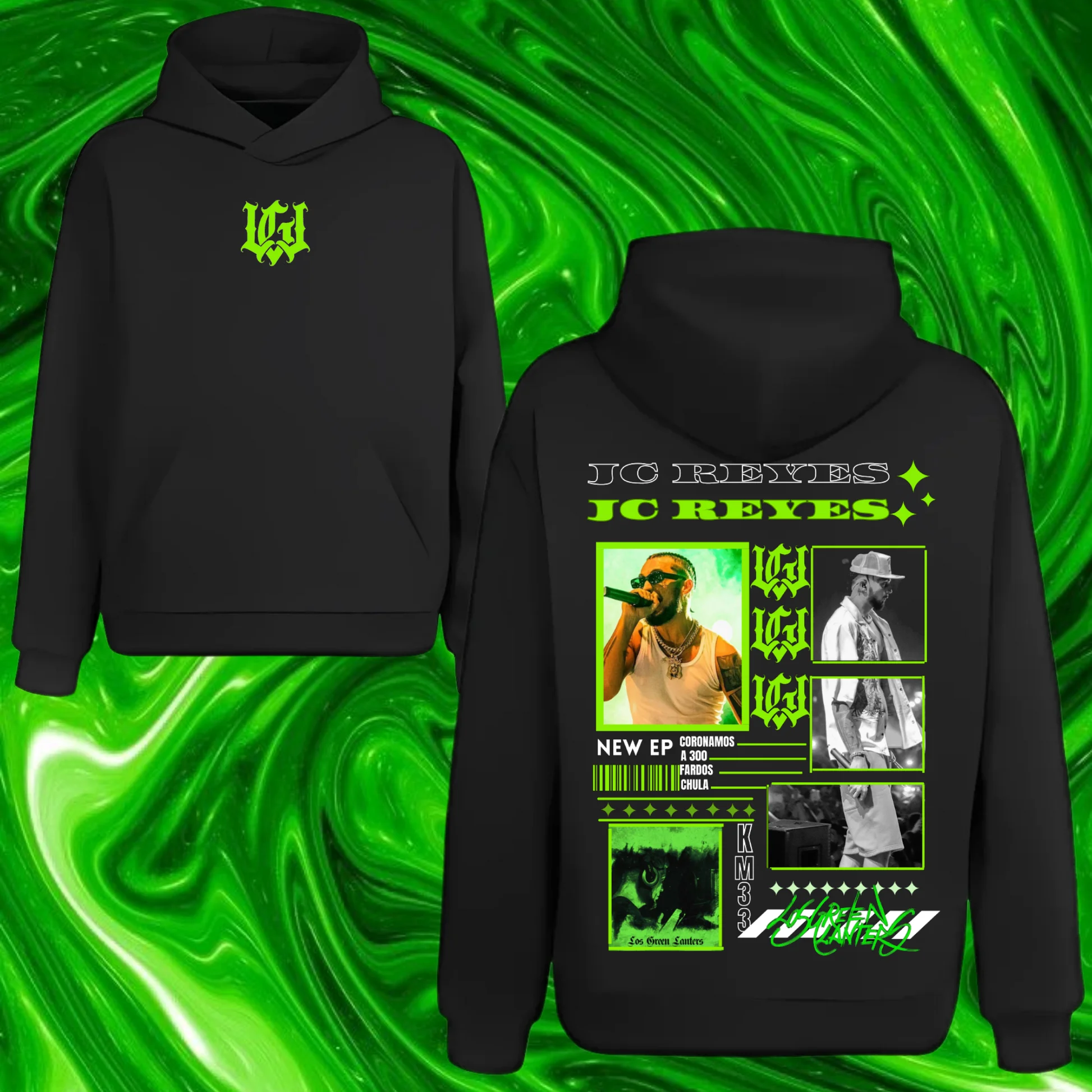 Jc Reyes Printed Hoodies Men Women Autumn Winter Thick Fleece Warmth Hoodies Oversized Y2k Streetwear Soft Female Male Hoodies #1