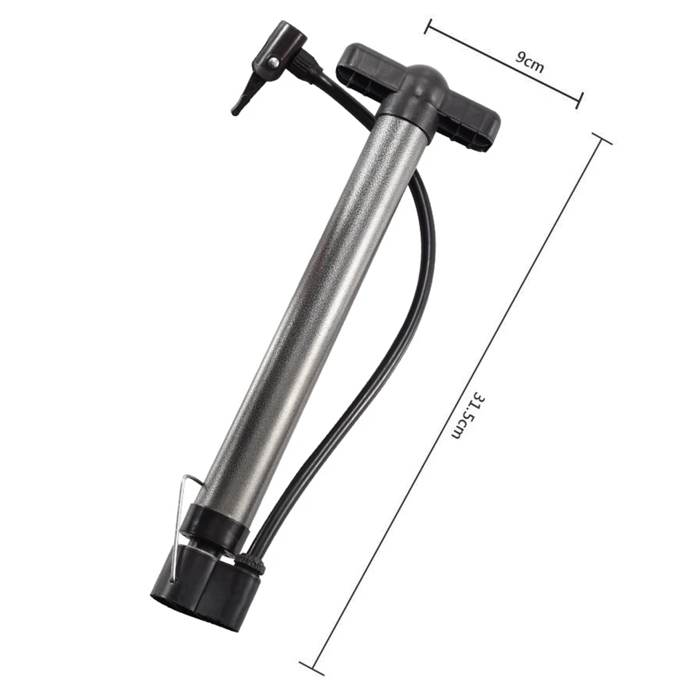 Mountain Bike Pump High Pressure Bike Pump Outdoor Cycling High Precision Air Pressure Gauge Labor Saving For Balls