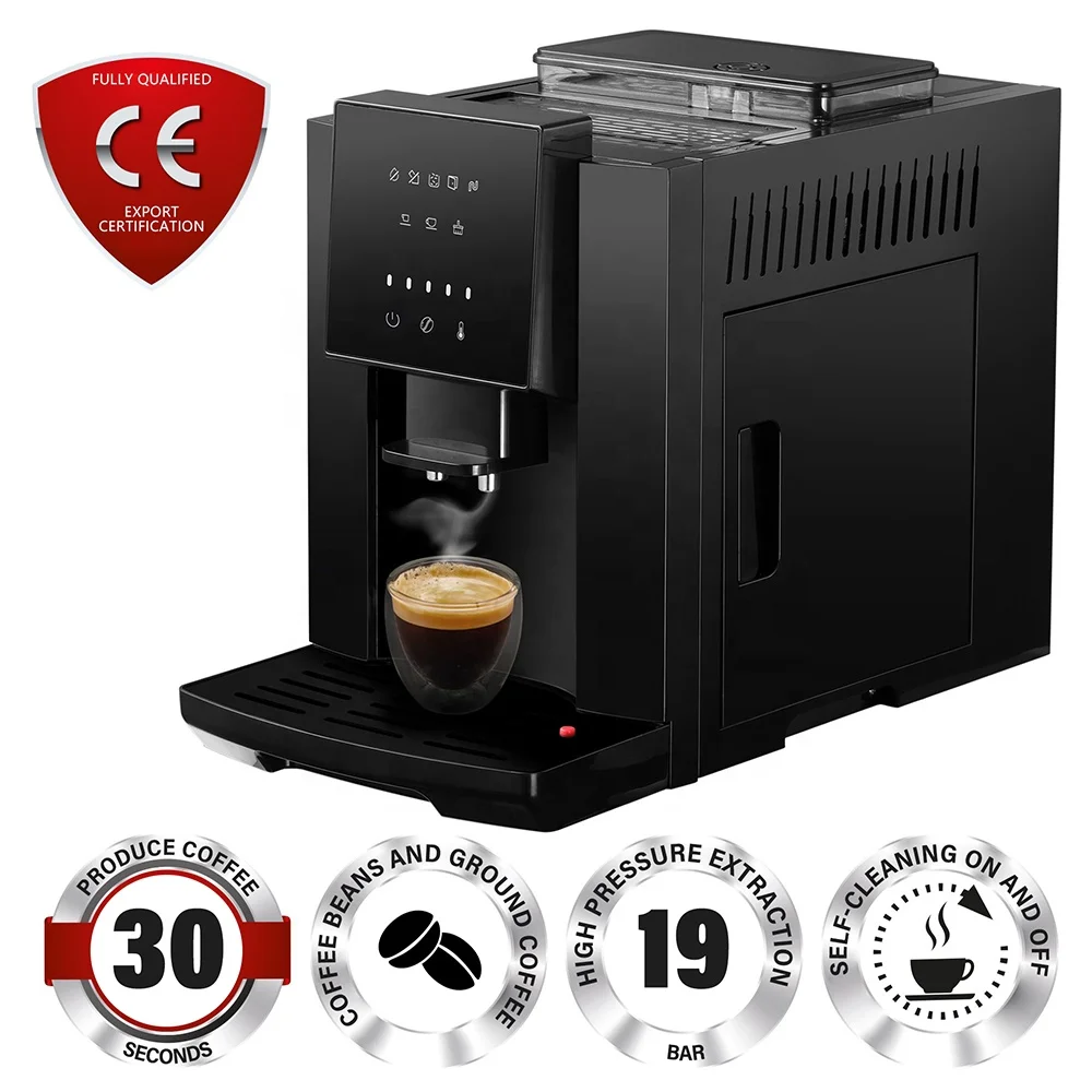 Custom Professional Home Use Bean to Cup Fully Automatic Espresso Coffee Maker Machine