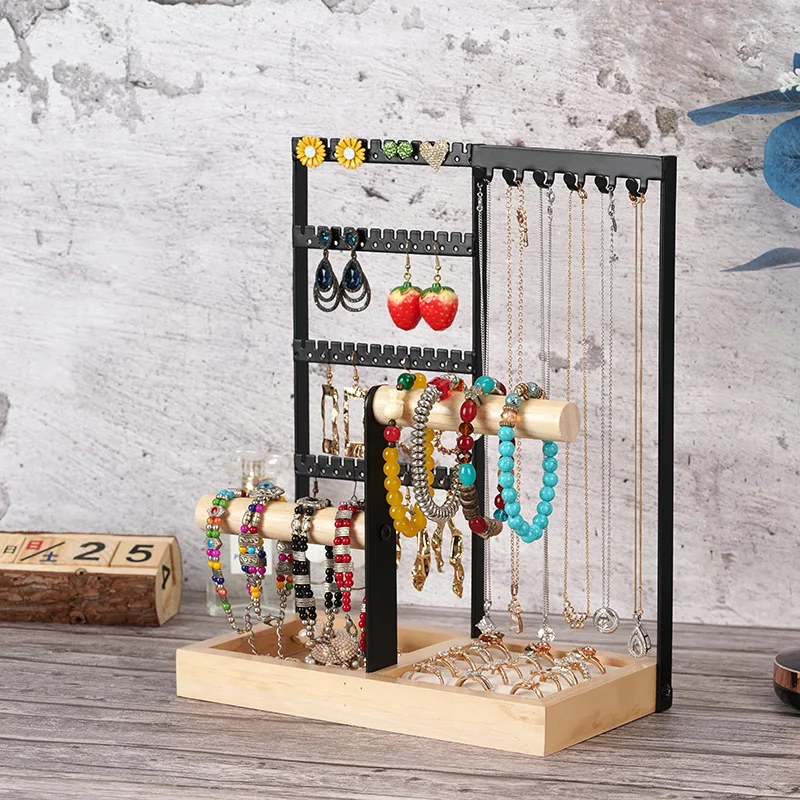 Removable Jewelry Display Stand - Versatile and Adjustable Jewelry Organizer for Rings, Necklaces, Earrings, and Bracelets