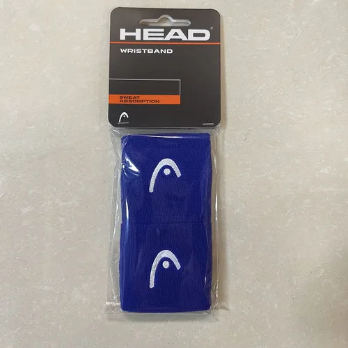 Imagen 2 del producto Muñequeras Deportivas HEAD de 2.5 Pulgadas, Cómodas para Tenis, Absorbentes de Sudor, Antideslizantes
