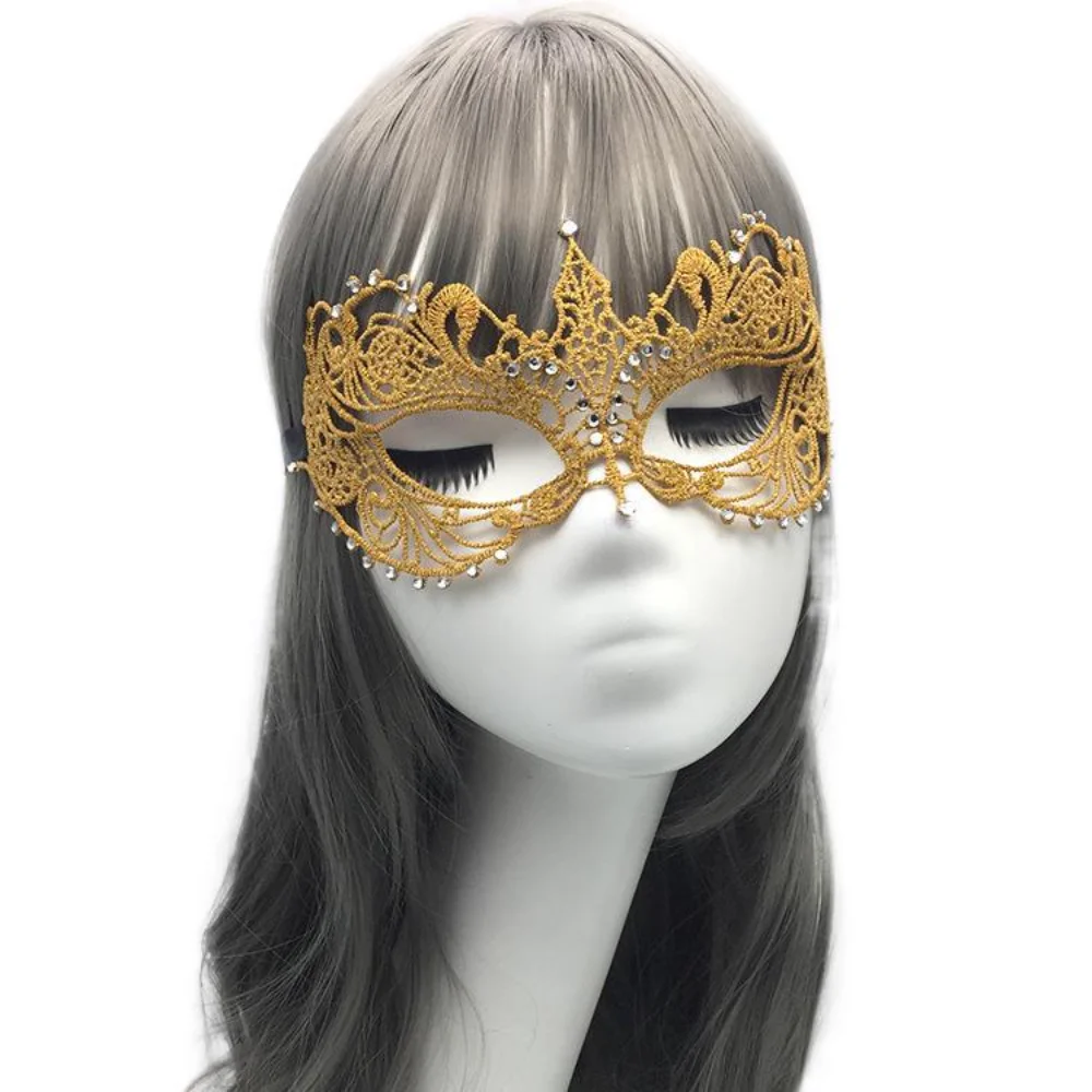 Princess Mask Princess Sexy Lace Mask Lace Face Mask Colourful For Mardi Gras Celebrations Prom Nights Costume Parties