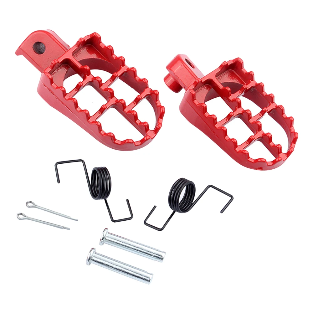

Motorcycle Footpegs Foot Pegs Rests for Yamaha PW50 80 TW200 for XR50R CRF50 CRF70 CRF80 CRF100F Motorbike Chinese Dirt Pit Bike
