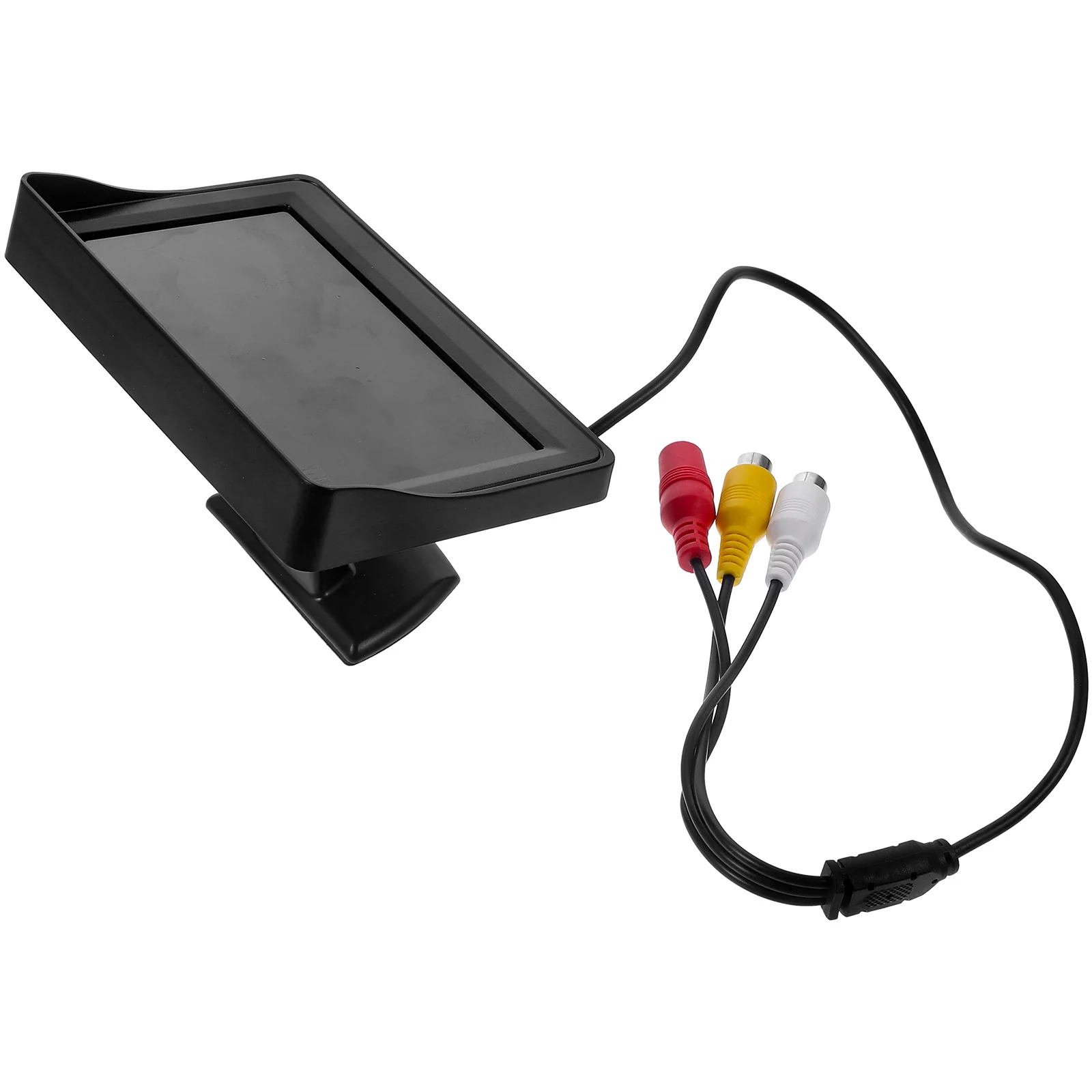 

4 3 Inch Car Monitor Dual AV Input Rear View LCD Display Screen for Car SUV Truck Backup Camera Clear Colors High Clarity Easy