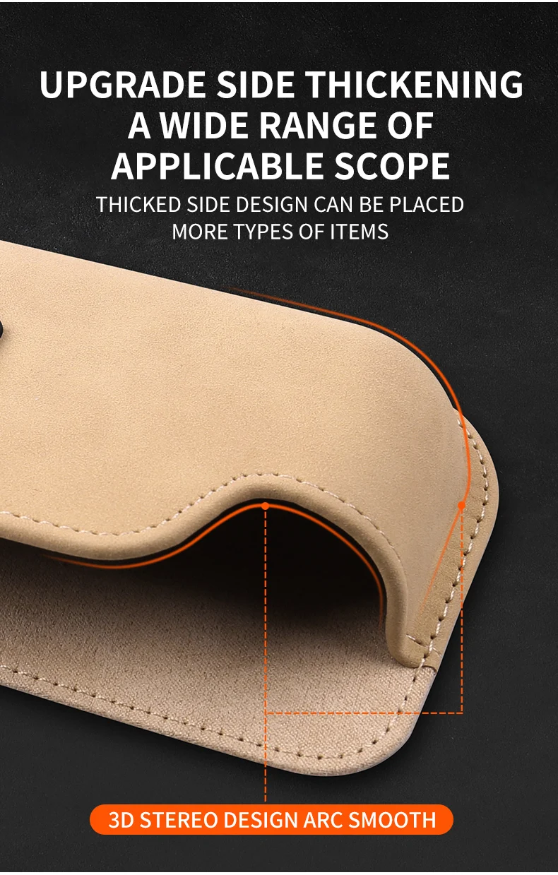 Neue Auto Sonnenschirm Gläser Rahmen Kreative Sonnenschirm Sonnenbrille Lagerung Box Multifunktionale Telefon Karte Lagerung Box Klebstoff Typ – Detail 12