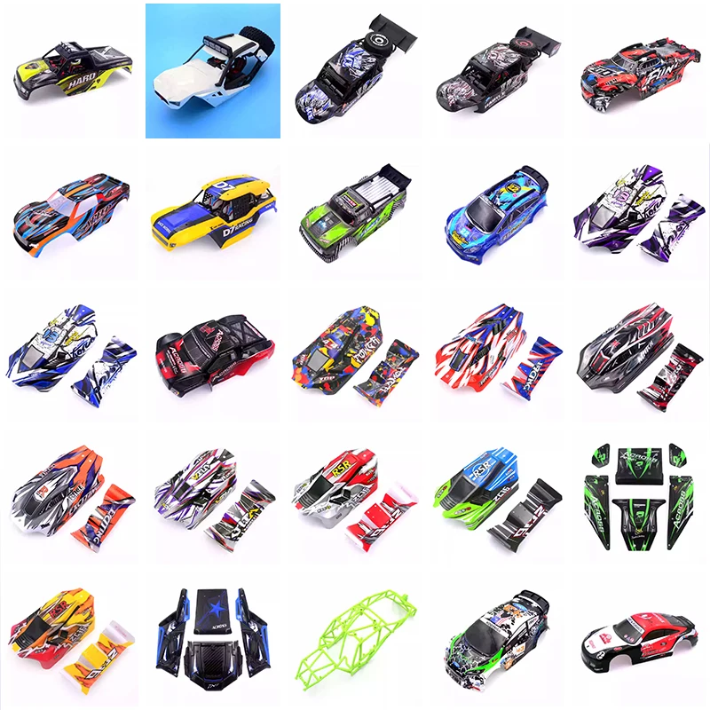 WLtoys All Original Remote Control Vehicle Body and Shell Accessories RC Parts 124016 124017 124018 124019 144001 144010 284131