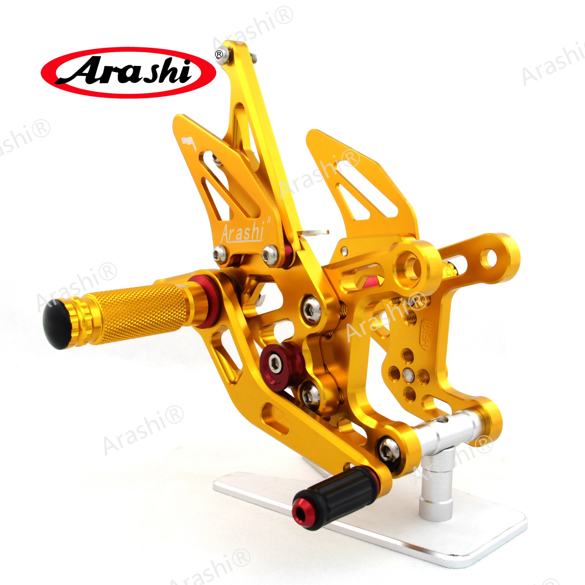 أراشي V1.0 مسند للقدمين لياماها YZF R1 1 CNC قابل للتعديل Rearsets مسند القدم YZFR1 YZF-R1 2009 2010 2011 2012 2013 2014 #4