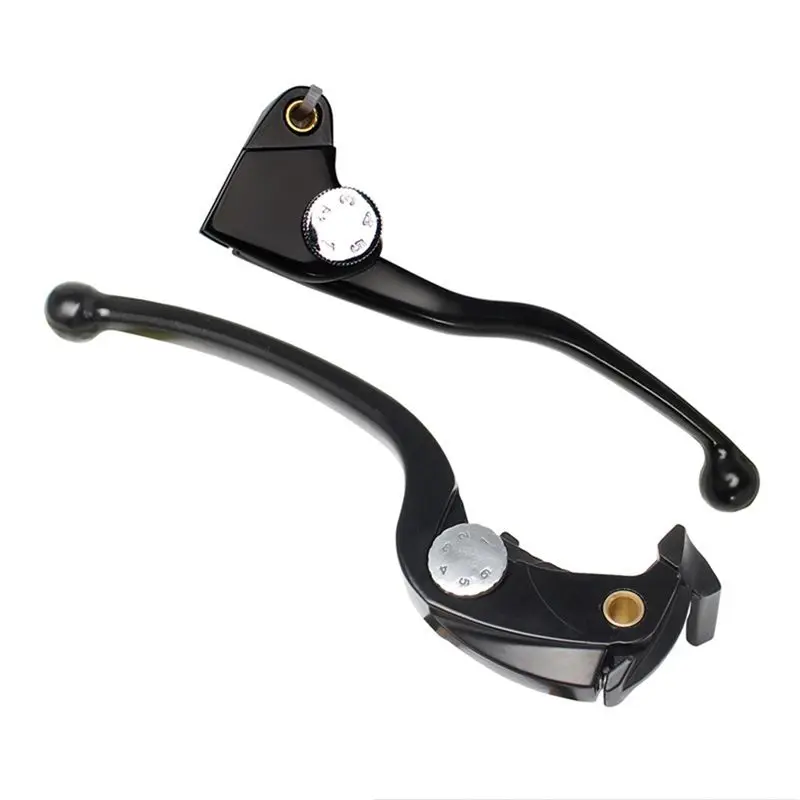 For Kawasaki ZX6R/RR/636 Z900RS Z1000/R Ninja 1000 Motorcycle Brake Clutch Levers Horn Pull Rod