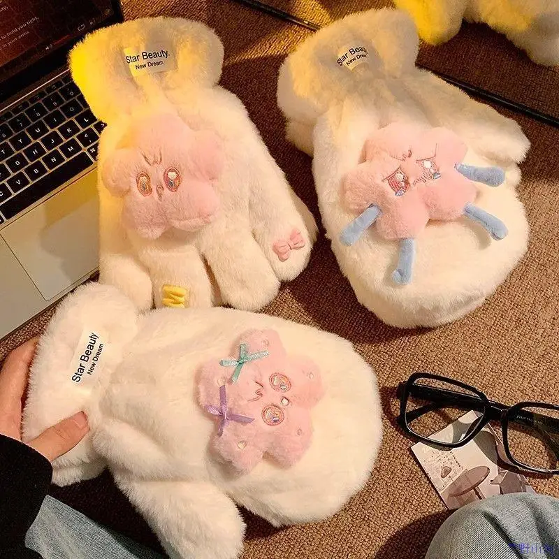 أنيمي الحب والفضاء العميق Xavier رافاييل تأثيري الكرتون الشتاء وشاح سميك قفاز محشوة القفاز منديل حلية التميمة هدية