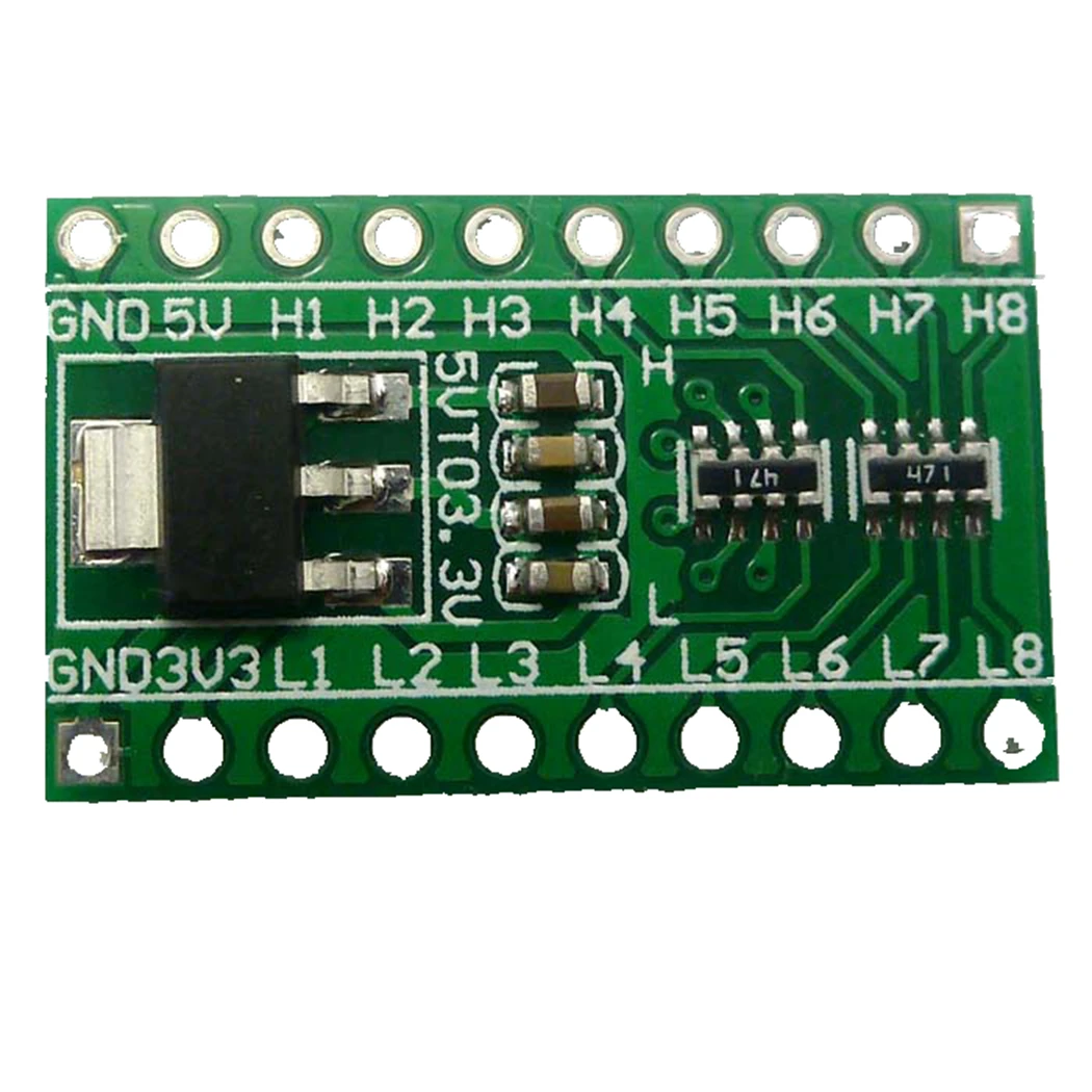 8CH IIC I2C Logic Level Converter Bi-Directional Module & DC-DC 5V to 3.3V Setp-dowm Buck AMS1117 Board For_Arduiuo Breadboard