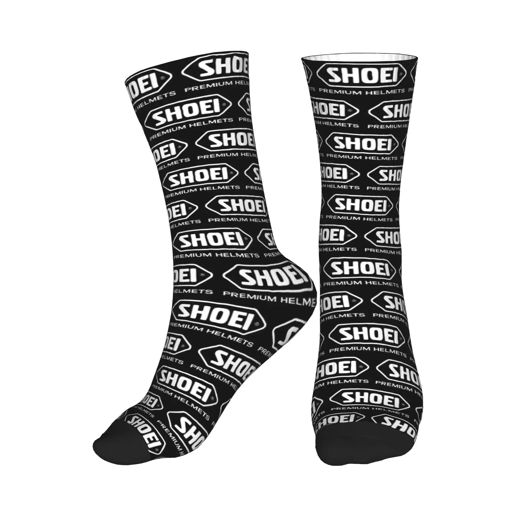

All Seasons Shoei Motorcycle Helmets Sport Middle Tube Socks High Quality Crew Socks Casual Stockings for Men Women