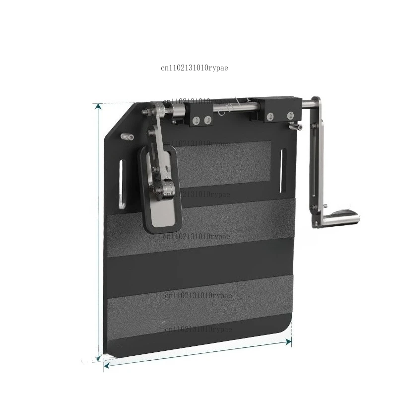 Portable left foot gas pedal (for disabled drivers with stroke injuries) driving assistance device