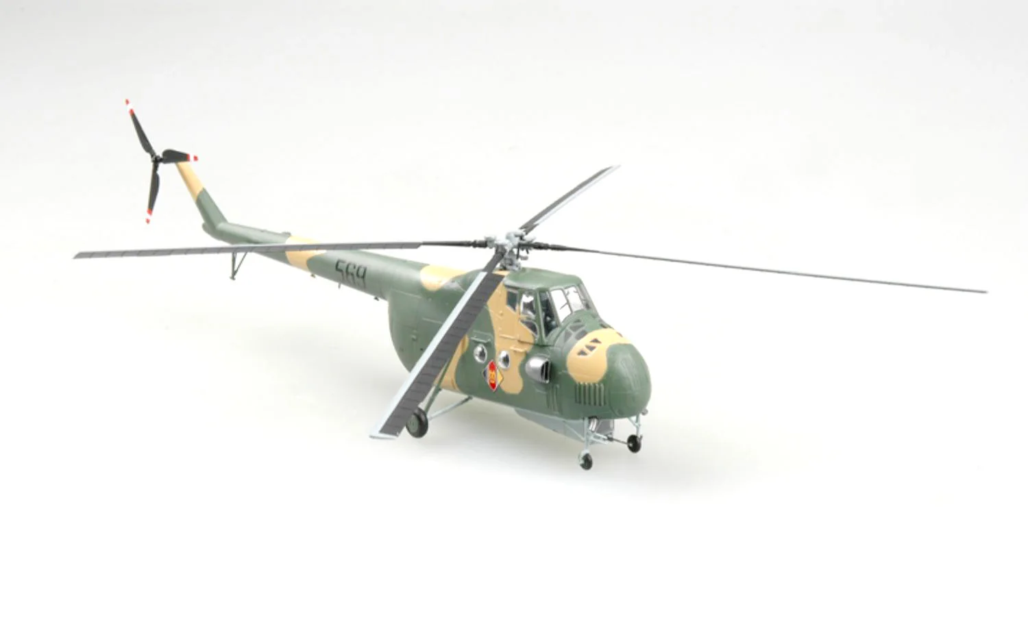 1: 72 EM 37084 Soviet Mi-4 helicopter model (East Germany)  Finished product collection model