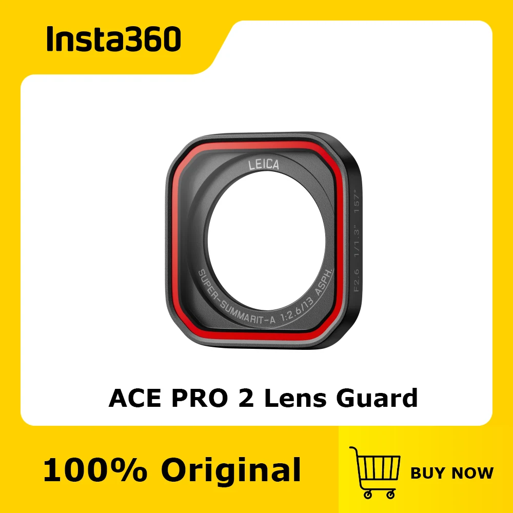 Official & Original Insta360 Lens Guard,Rugged, removable lens guard designed for Insta360 Ace Pro 2.