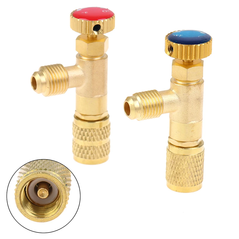 R22/R410 Air Conditioning Fluoride Refrigerant Hand Safety Valve Switch