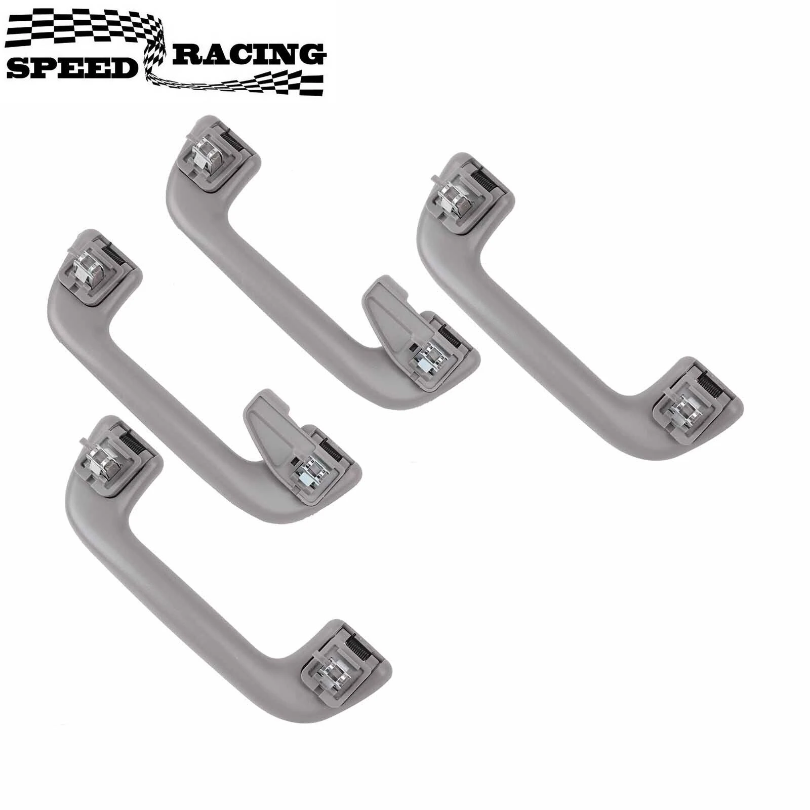 

74610-52020 74610-52030 4x Front +Rear Inner Roof Ceiling Pull Handle Grab for Toyota Corolla Yaris Rav4