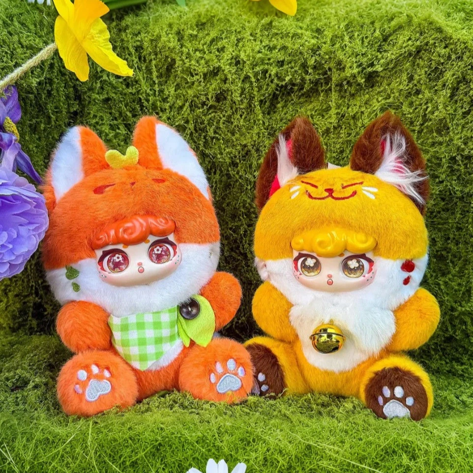 

LuckyMeow Meow Spring Meow Fun Plush Serie Blind Box Fashion Trendy Play Desktop Pendant Ornament Mystery Box Cute Surprise Gift