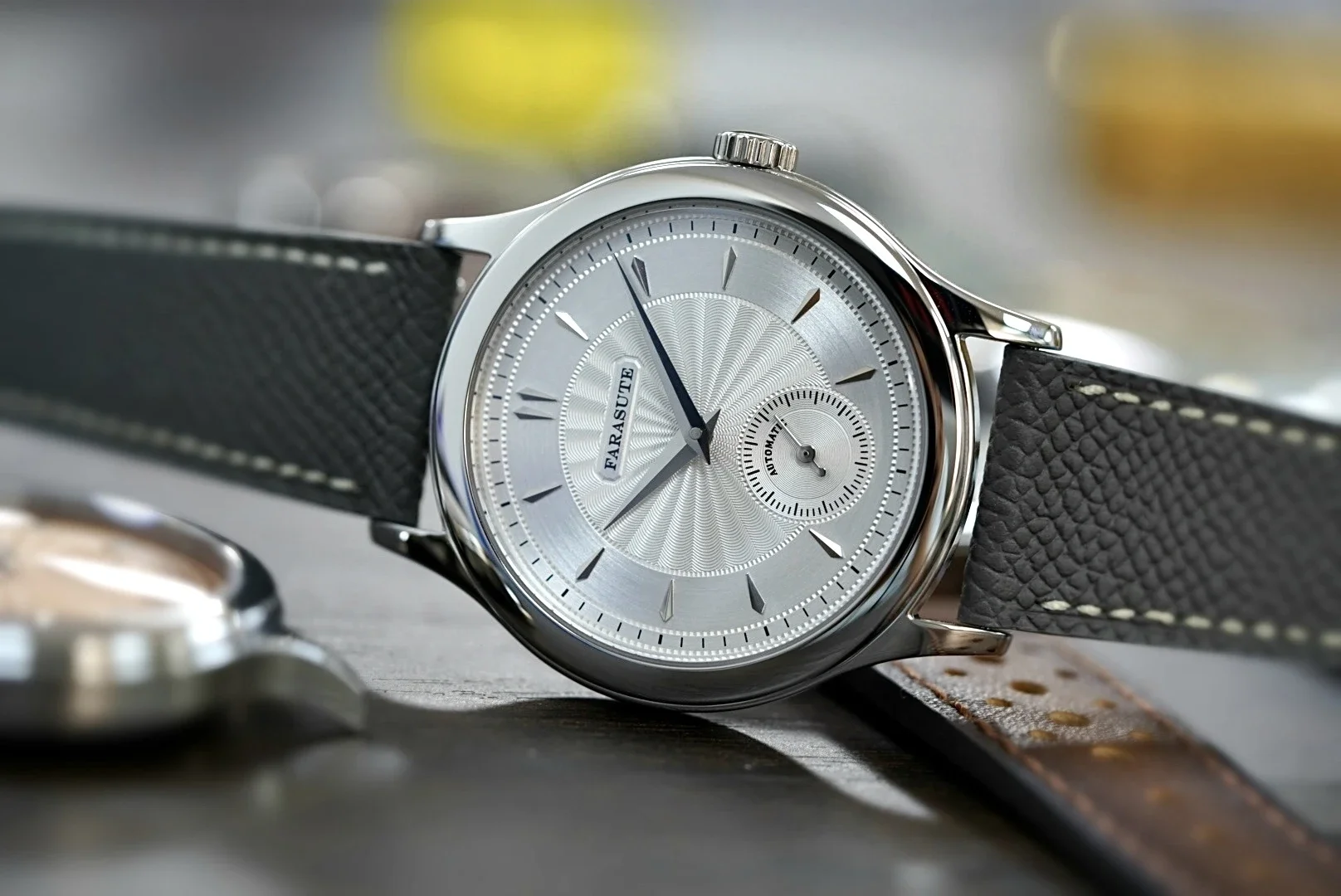 FARASUTE Luxury Watch For Men 316L Stainless Steel Case Hangzhou Customized Movement Mechanical Small Second Hand Dial Watch