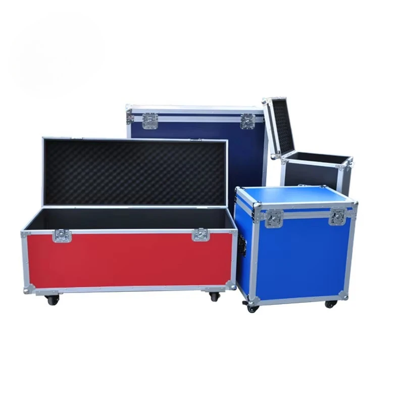 55TV-Flightcase aus Aluminium in Sondergröße mit abnehmbarer Abdeckung