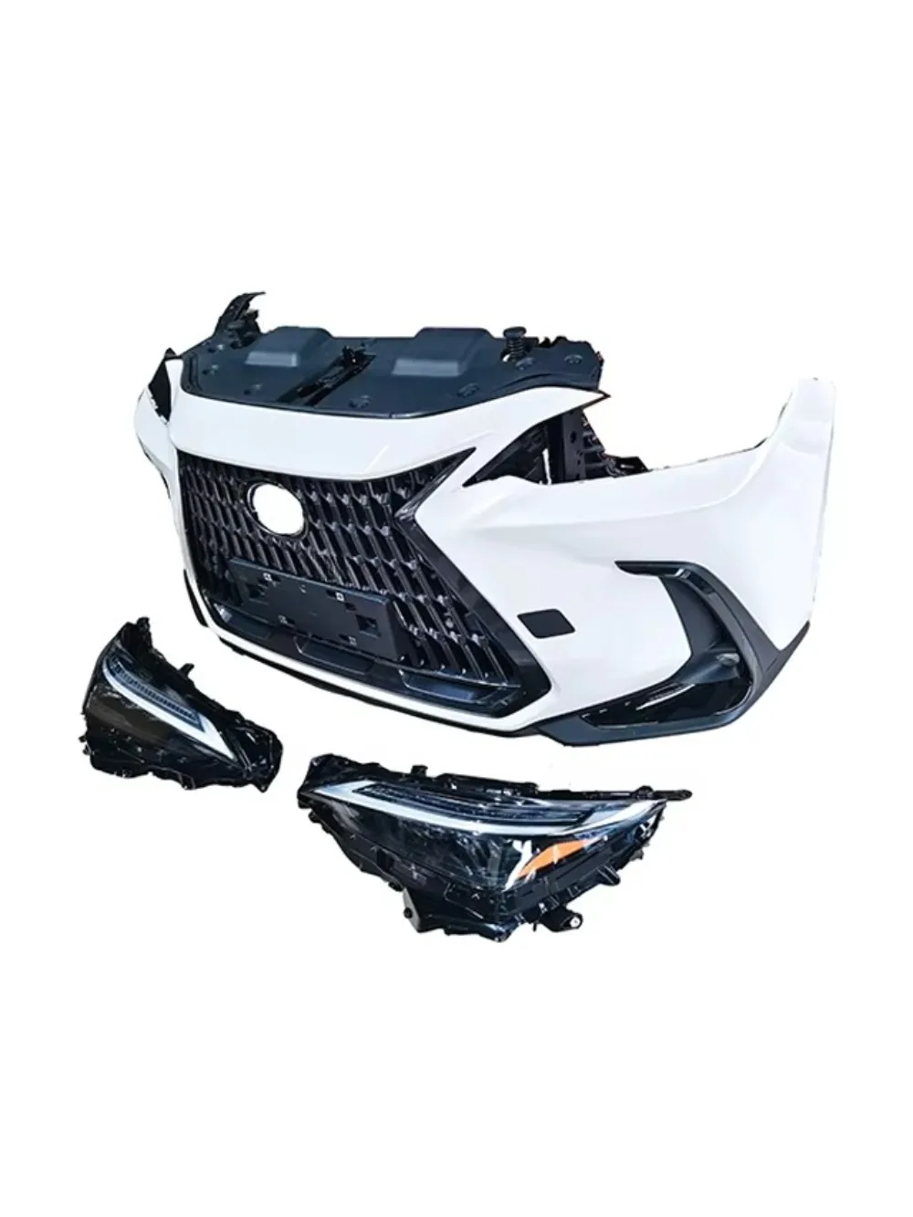 Az20 Nx350 Nx250 2024 Complete Front Bumper Assembly with matrix Led Headlight and Module Kit