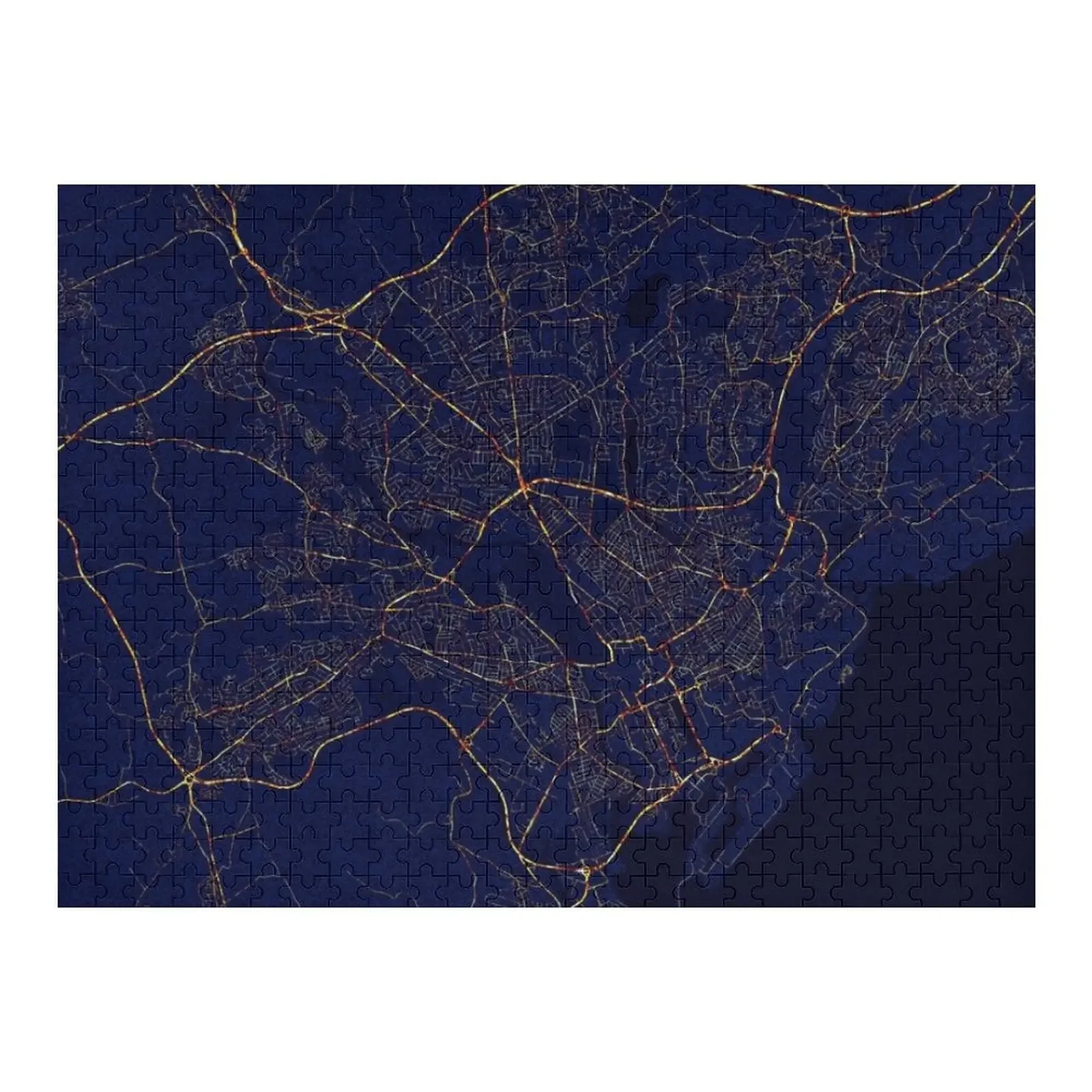 

Пазл Cardiff, Wales - City At Night Персонализированный детский предмет Персонализированные подарки для детей Персонализированные идеи подарков Пазл