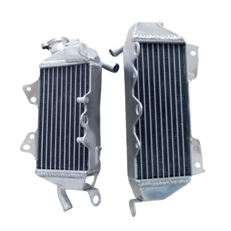 Left+Right Aluminum Radiator for 1994 1995 1996 Kawasaki KLX250 KLX 250