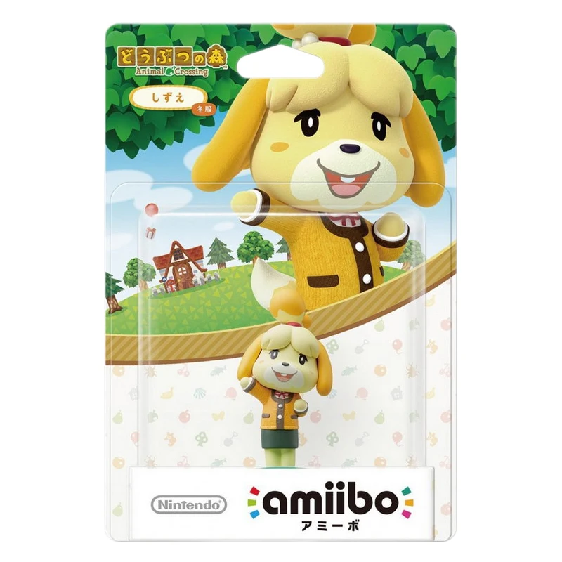 ARTSWIFT Amiibo - Animal Crossing Series Isabelle Winter Outfit NS NFC Figure Asian Version Region Free Gaming Collection Toy