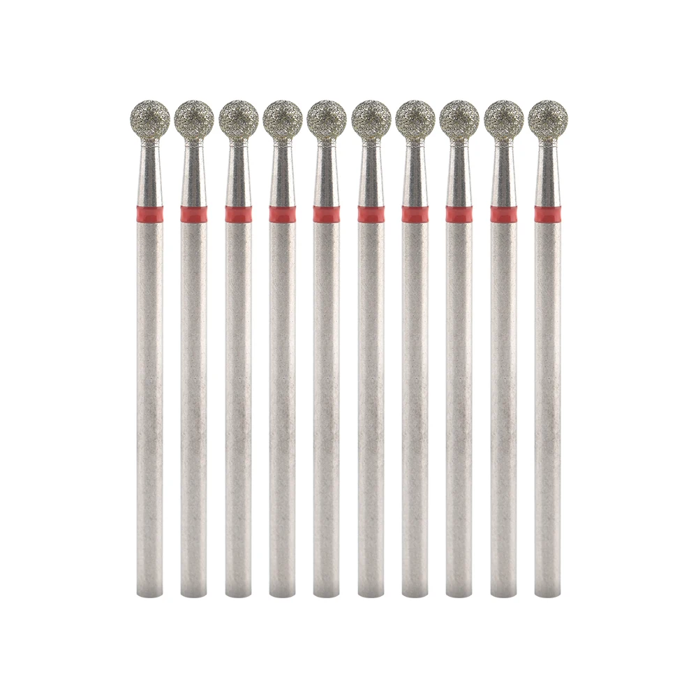 10Pcs Diamant Fräser Für Maniküre Elektrische Nagel Bohrer Bits Zubehör Pediküre Maschine Nagel Datei Gel Remover-Tool – Detail 19