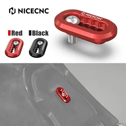 NICECNC ATV-Tank-Sitzwaschanlage für Honda TRX450R 2006–2009 TRX450ER 2006–2014 90109-HP1-000 6061-Aluminium TRX 450R 450ER